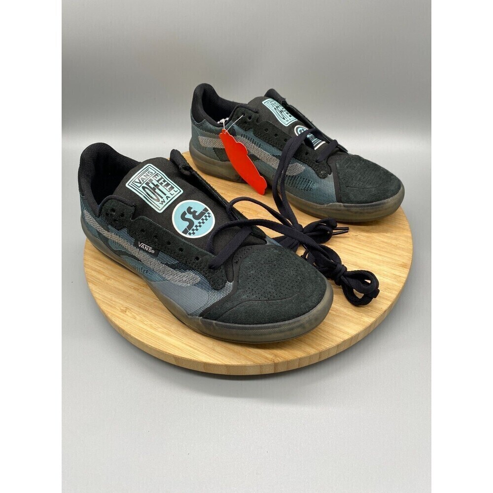 Vans Shoes Womens 8.5 Black EVDNT Ultimate Waffle Skateboarding Sneakers Mens 7 - Picture 14 of 14